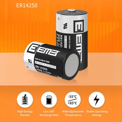 Pila - Batería 1/2 AA - LS14250 / ER14250 | 3.6V / 1200mAh | CE-BAT-04