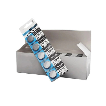 Pila - Batería CR2032 / E-CR2032 / 5004LC / DL2032 | 5 Pack | 3V / 220mAh | CE-BAT-10