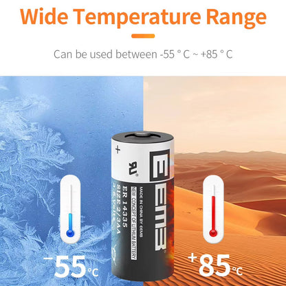 Pila - Batería 2/3 AA - LS14335 / ER14335 | 3.6V / 1650mAh | CE-BAT-26