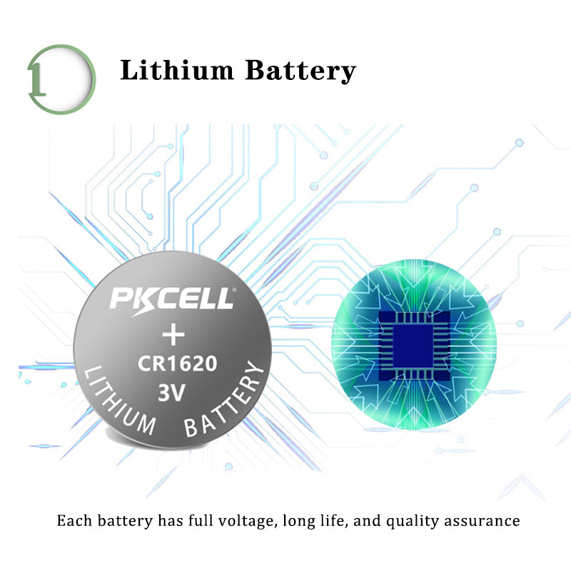 Pila - Batería CR1620 / 5009LC | 3V / 70mAh | CE-BAT-27