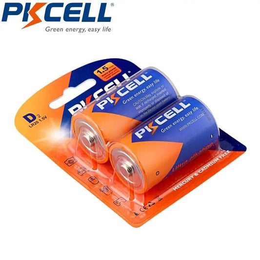 Pila - Batería tipo D - LR20 / AM-1 | 2 Pack | 1.5V | CE-BAT-29