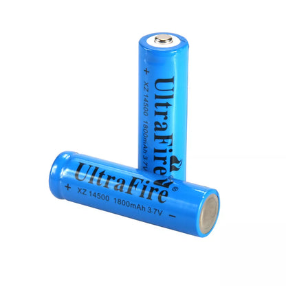 Pila - Batería AA Recargable - 14500 | 2 Pack | 3.7V / 1800mAh | CE-BAT-41