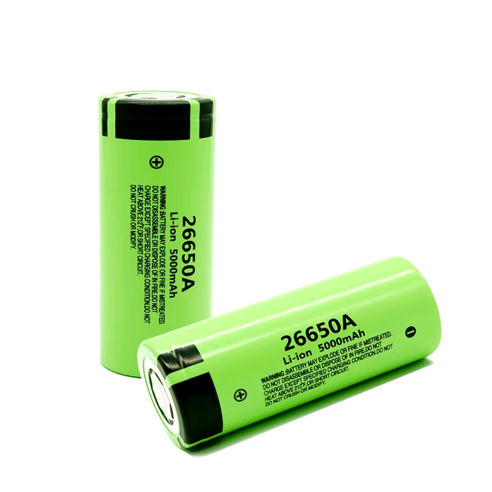OEM 26650 Lithium Battery Cell 3.7V 5000mAh Rechargeable Li-ion Battery - Foto 4