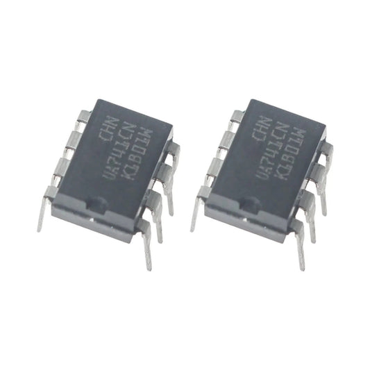 Amplificador Operacional UA741CN / LM741 | 2 Pack | DIP-8 | CE-CIC-07