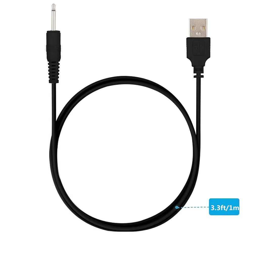 Cable USB a Plug 2.5mm, Blanco o Negro - Centroniks