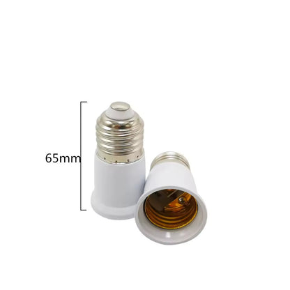 Extensor de Socket E27 a E27 para Bombillo LED | 65mm / 95mm / 197mm (Flexible) | Uso General | CE-EMP-23