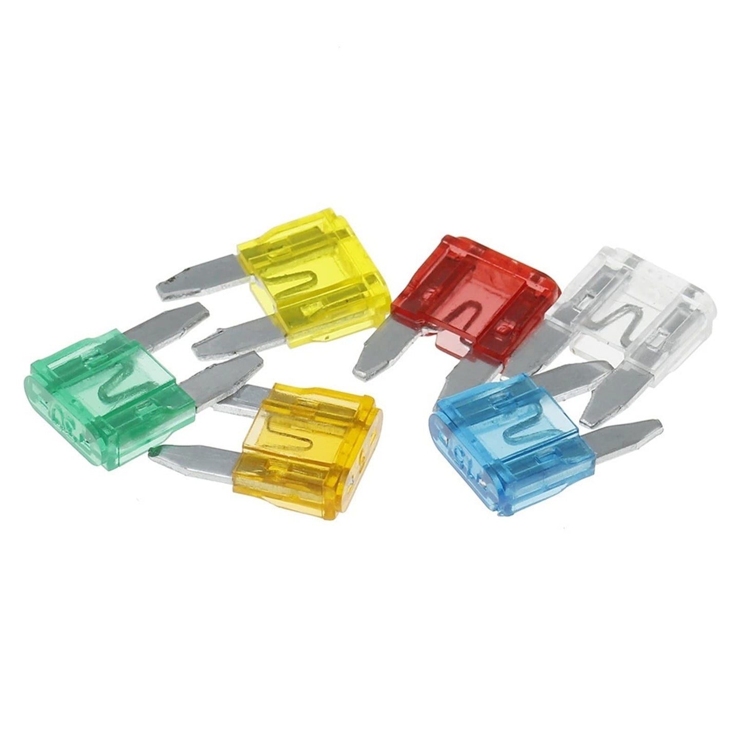 Fuse / Fusible Automotriz | 5 Pack | 2A / 3A / 5A / 7.5A / 10A / 15A / 20A / 25A / 30A / 35A | Tamaño Pequeño / Mini | CE-FUS-03