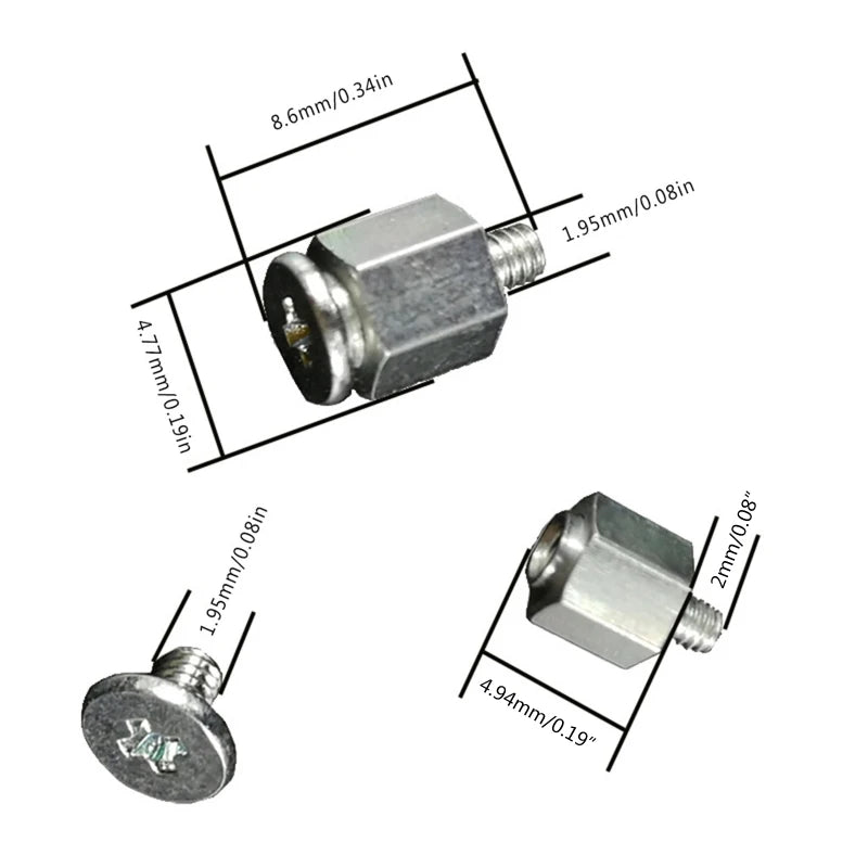 Kit de Tornillos para Montaje de SSD M.2 | 8 Pack | Incluye Destornillador | CE-HRM-10