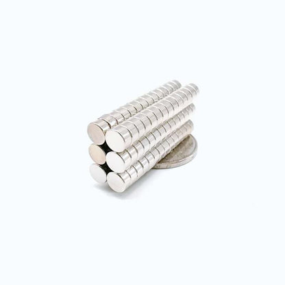 Imanes N35 | 10 Pack | Discos / 6mm x 3mm | CE-IMN-01