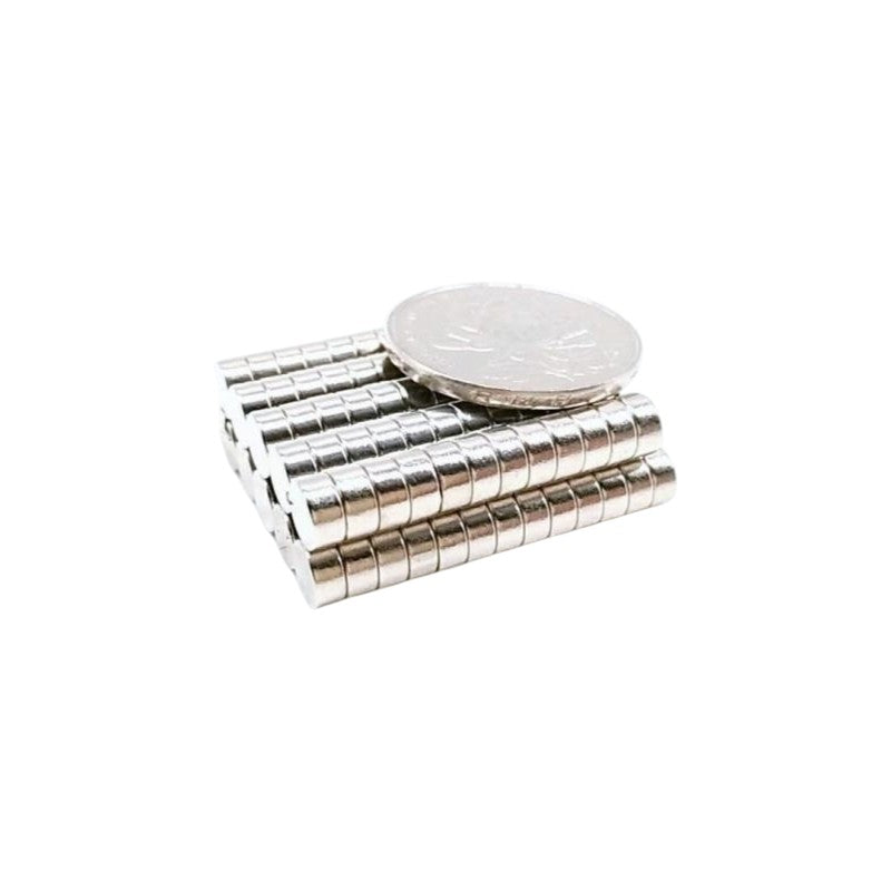 Imanes N35 | 10 Pack | Discos / 6mm x 3mm | CE-IMN-01