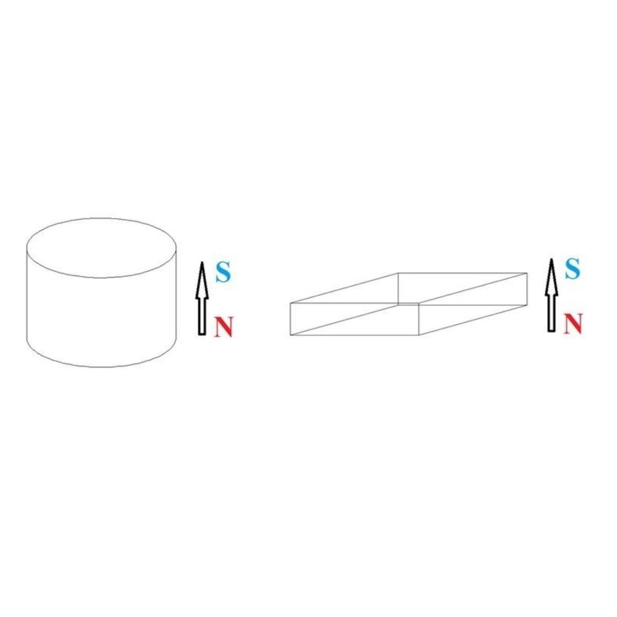 Imanes N35 10 Pack Discos 8mm x 2mm - Centroniks