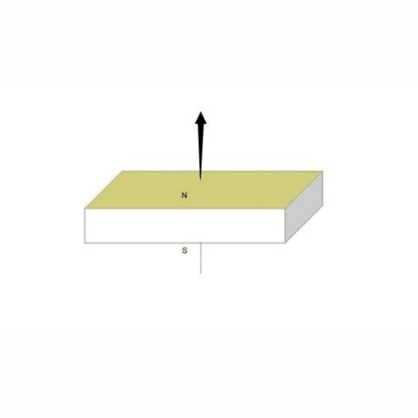 Imanes N35 con agujeros para atornillar | Prismas / 40mm x 10mm x 3mm | CE-IMN-06