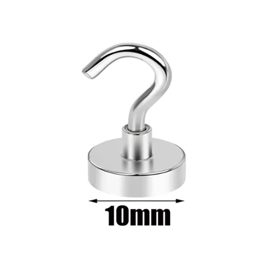 Gancho Magnético / Imán de Neodimio | 1.5kg / 2kg / 8kg | CE-IMN-14
