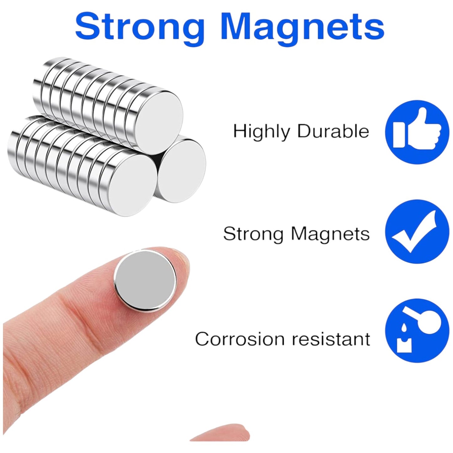 Imanes N35 | 10 Pack | Discos / 10mm x 3mm | CE-IMN-17