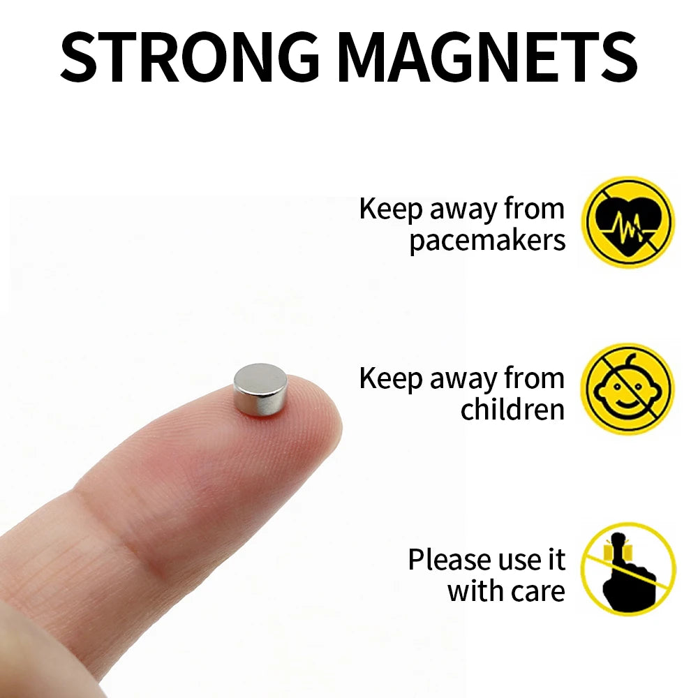 Imanes N35 | 10 Pack | Discos / 5mm x 3mm | CE-IMN-20
