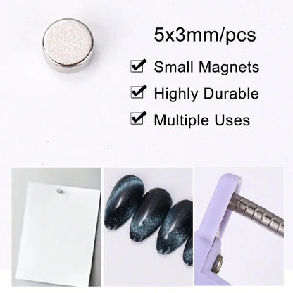 Imanes N35 | 10 Pack | Discos / 5mm x 3mm | CE-IMN-20