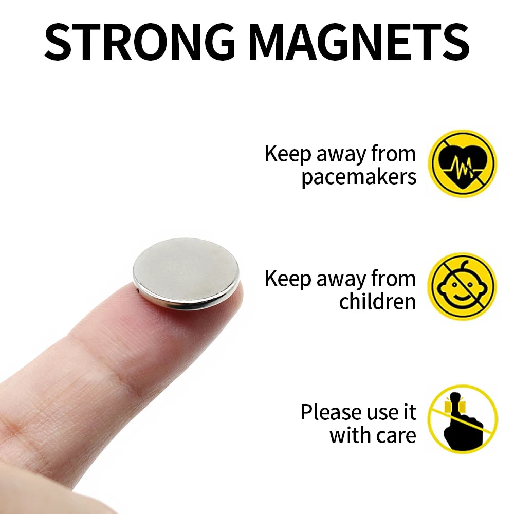 Imanes N35 | 5 Pack | Discos / 15mm x 2mm | CE-IMN-32