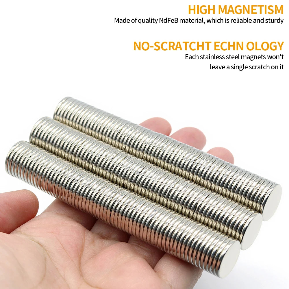 Imanes N35 | 5 Pack | Discos / 15mm x 2mm | CE-IMN-32