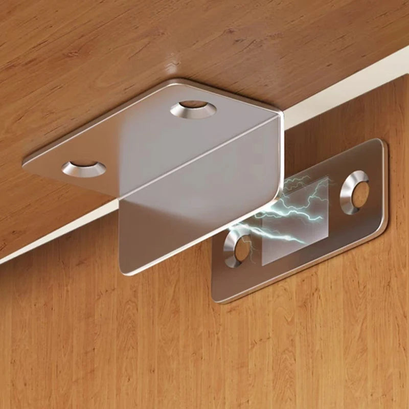 Juego de Cierre Magnético para Puertas | Tipo L | Ultradelgado | CE-IMN-36