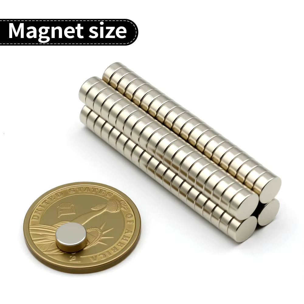 Imanes de Neodimio N35 10 Pack Discos 7mm x 3mm - Centroniks