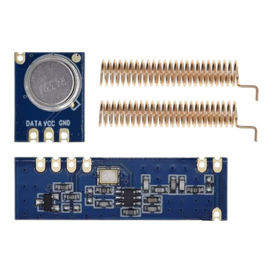 Transmisor ASK STX882 + Receptor ASK SRX882 + 2 Antenas de Cobre | 433MHz | CE-KIT-01