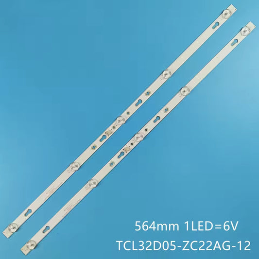 Tiras LED 32HR332M05A7 para Retroiluminación de Pantalla | 2 Pack | CE-LED-37