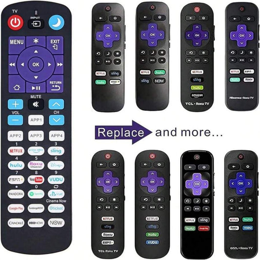 Control Remoto Universal para Roku TV | Negro | CE-RMT-03