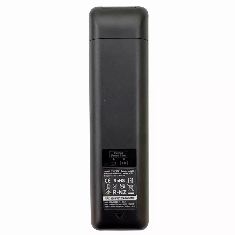 Control Remoto BN59-01432A(R*) / BN59-01432J(R*) para Samsung Smart TV | Negro | CE-RMT-04