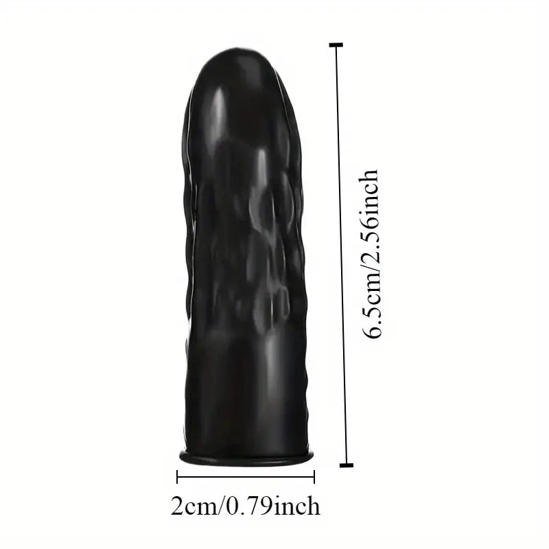 Protectores para Dedos | 10 Pack | Negro | Látex | CHO-ACD-03