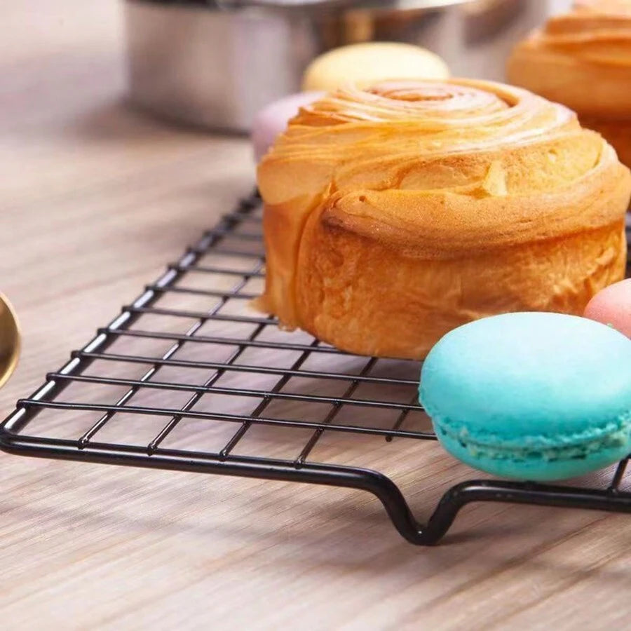 Set de 2 Rejillas / Parrillas de Enfriamiento Antiadherentes | Negro | Hierro | CHO-ENF-01