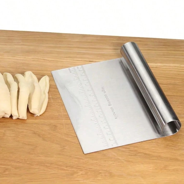 Rasqueta / Espátula / Cortador de Masa | Acero Inoxidable | CHO-ESP-02