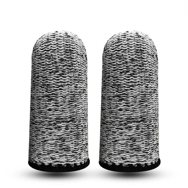 Guante para Dedo Anticorte Nivel 5 | 10 Pack | HPPE | Celeste / Gris / Negro | CHO-GNT-03