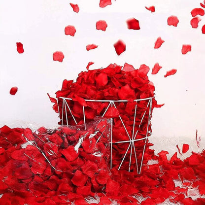 Pétalos Artificiales de Rosas | 1200 Pack | Rojo / Blanco / Negro / Rosado / Azul | CHO-PTL-01