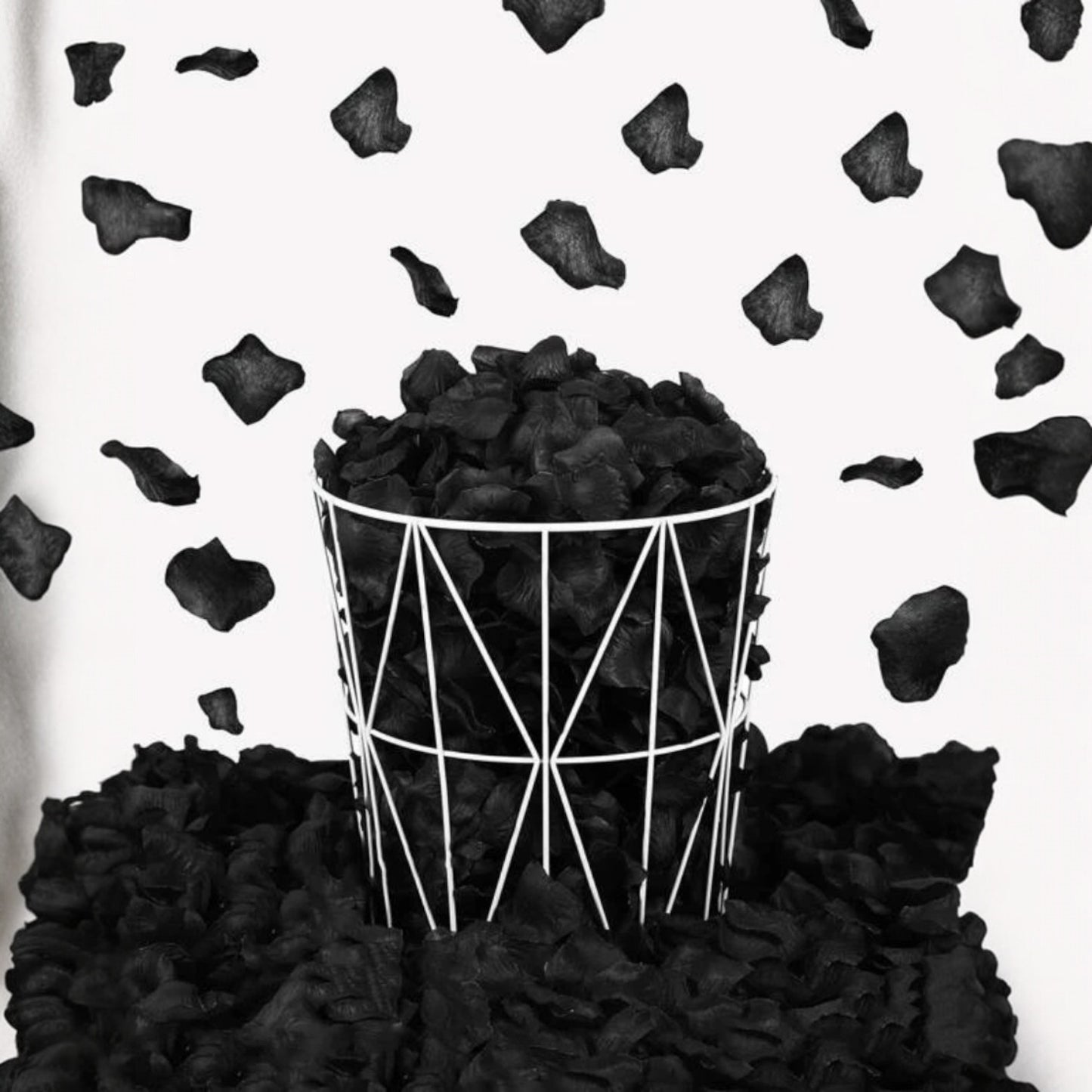 Pétalos Artificiales de Rosas | 1200 Pack | Rojo / Blanco / Negro / Rosado / Azul | CHO-PTL-01