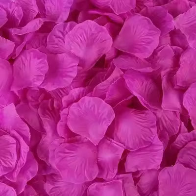 Pétalos Artificiales de Rosas | 500 Pack | 12 Colores | CHO-PTL-05