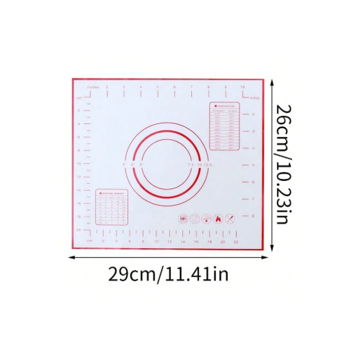 Tapete para Hornear | Silicona | Antideslizante | S / M / L / XL / XXL | CHO-TAP-01