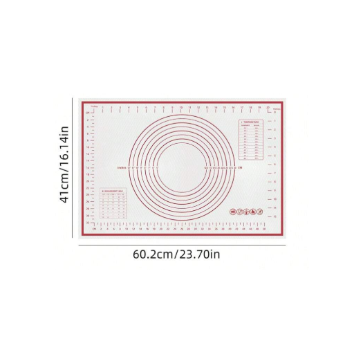 Tapete para Hornear | Silicona | Antideslizante | S / M / L / XL / XXL | CHO-TAP-01