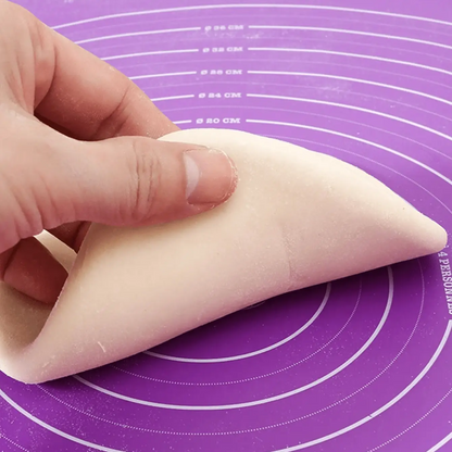 Tapete para Hornear | Silicona Antiadherente | M / L | Celeste / Blanco / Rosado / Morado | CHO-TAP-02