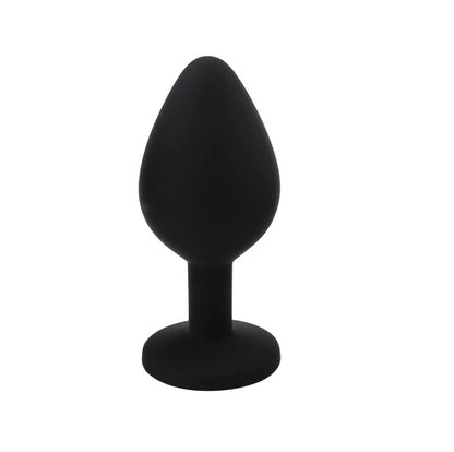 Butt Plug - Tapón Anal | 8.5cm / 3.3cm | Rojo / Negro / Morado / Rosado | Silicona - Flexible | CJS-AP-05