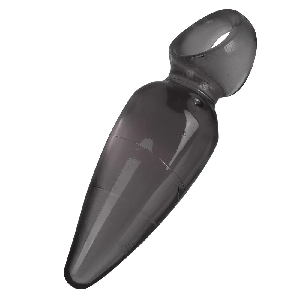 Butt Plug - Tapón Anal | 11cm / 3.2cm | Rosado / Negro / Celeste | Silicona | CJS-AP-14