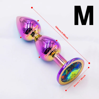 Butt Plug - Tapón Anal | S / M / L | Metal | CJS-AP-48