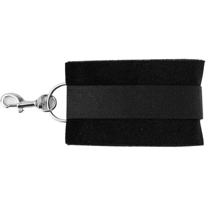 Arnés con Esposas para Puerta | Posiciones Sexuales / Bondage | Ajustable | Negro | CJS-AR-15