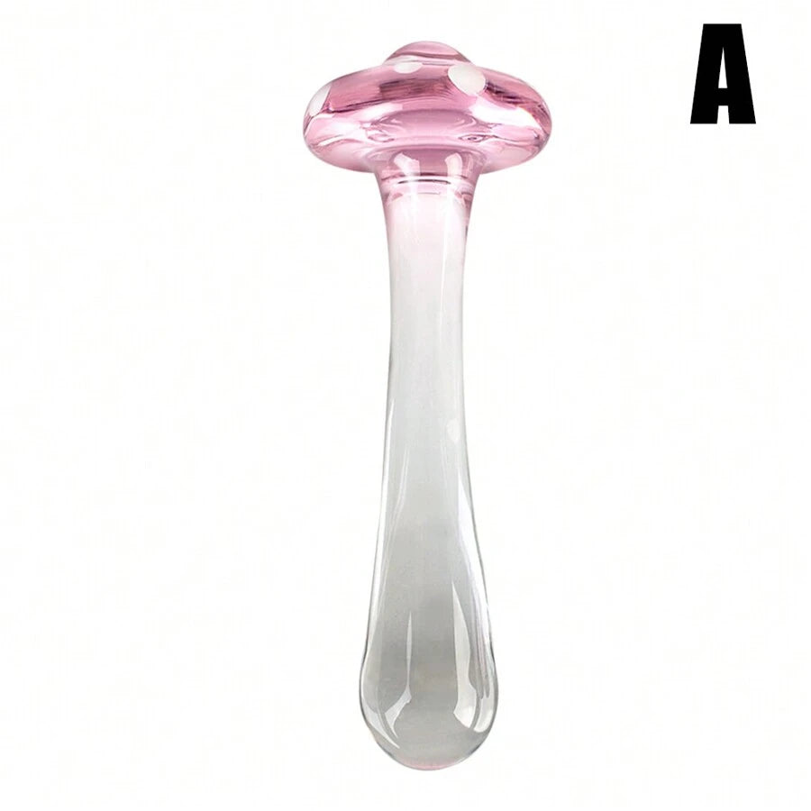 Dildo - Consolador | 14cm / 2.5cm | Hongo | Vidrio | Verde / Rosado | –  Centroniks | Costa Rica