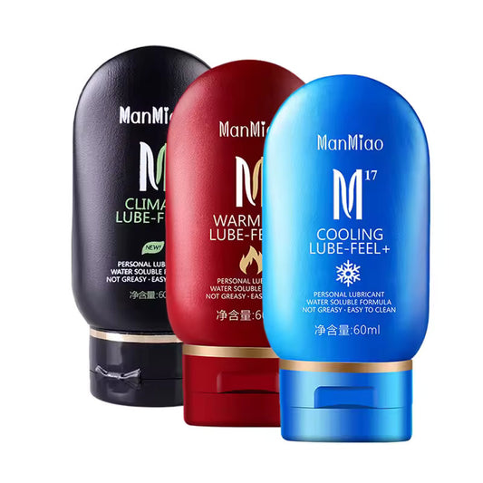 Lubricante ManMiao Lube-Feel+ | Base de Agua | Efecto Calor / Frío / Clímax | 60mL | CJS-LU-17