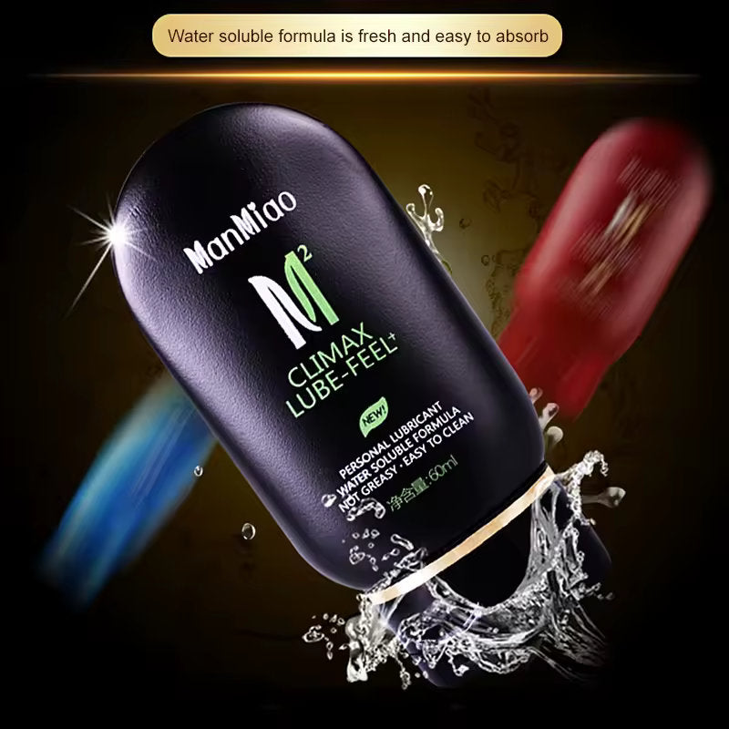 Lubricante ManMiao Lube-Feel+ | Base de Agua | Efecto Calor / Frío / Clímax | 60mL | CJS-LU-17