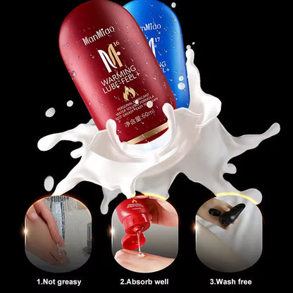 Lubricante ManMiao Lube-Feel+ | Base de Agua | Efecto Calor / Frío / Clímax | 60mL | CJS-LU-17