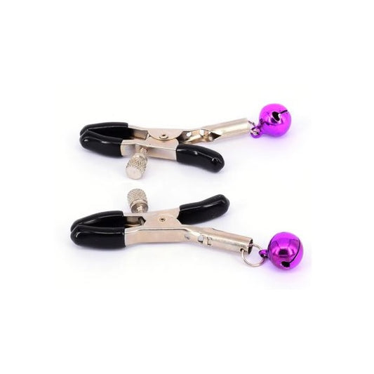 Prensas para pezones con cascabeles, ajustables, 2 pack - Centroniks