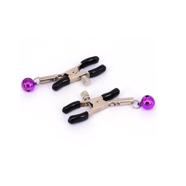 Prensas para pezones con cascabeles, ajustables, 2 pack - Centroniks