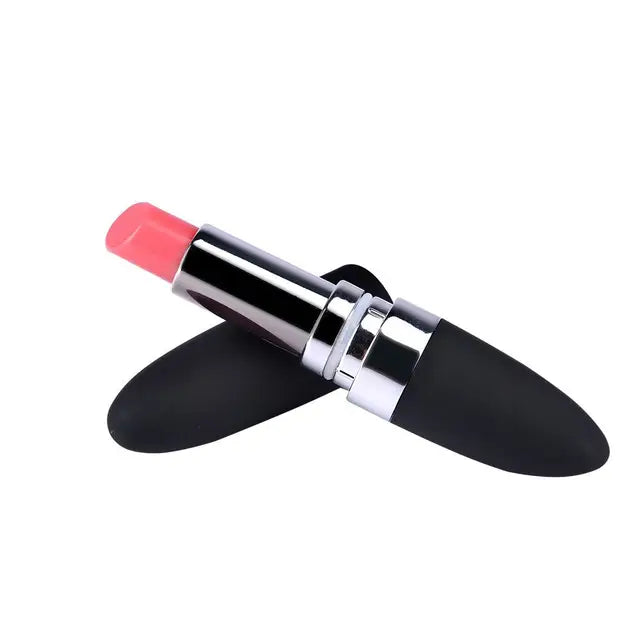 Vibrador - Labial | 11.5cm / 2.3cm | Negro / Rojo / Morado / Dorado / Celeste | ABS | CJS-VI-31