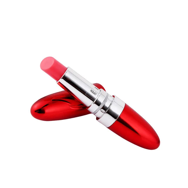 Vibrador - Labial | 11.5cm / 2.3cm | Negro / Rojo / Morado / Dorado / Celeste | ABS | CJS-VI-31